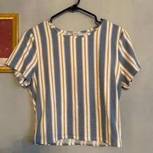 Striped Crop Top